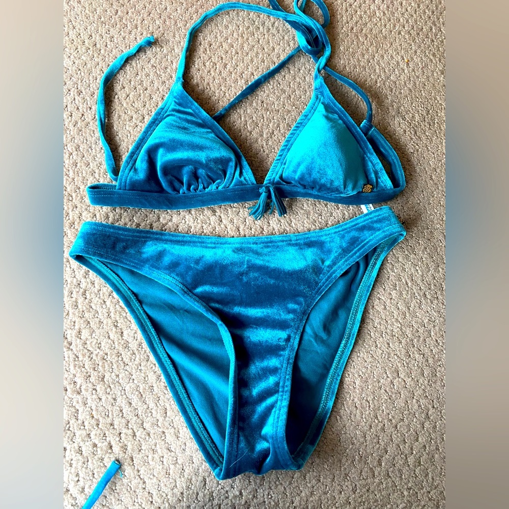 Xs velvet worn once swimsuit
